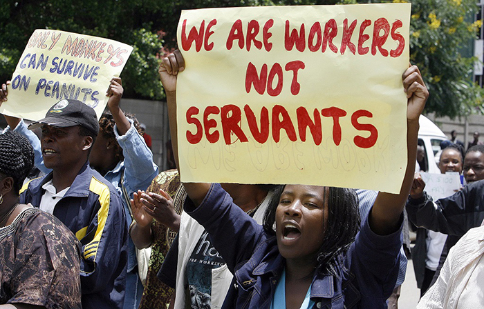 Govt hard-pressed to appease restless public sector workers