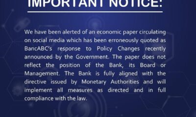 UPDATE Ban on lending BancABC
