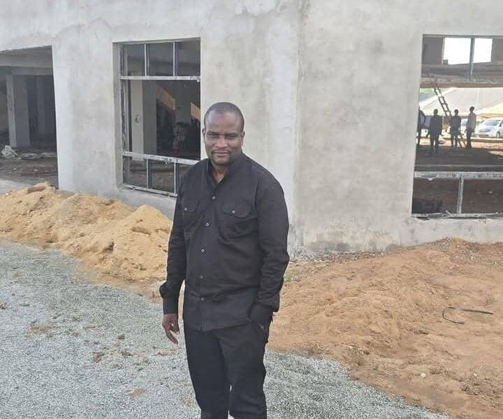 Prophet Freddy constructs church